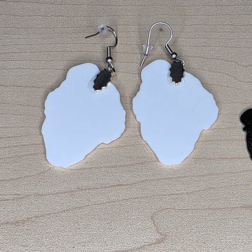 Terrifier Earring And Pin Set - Picture 4 of 4